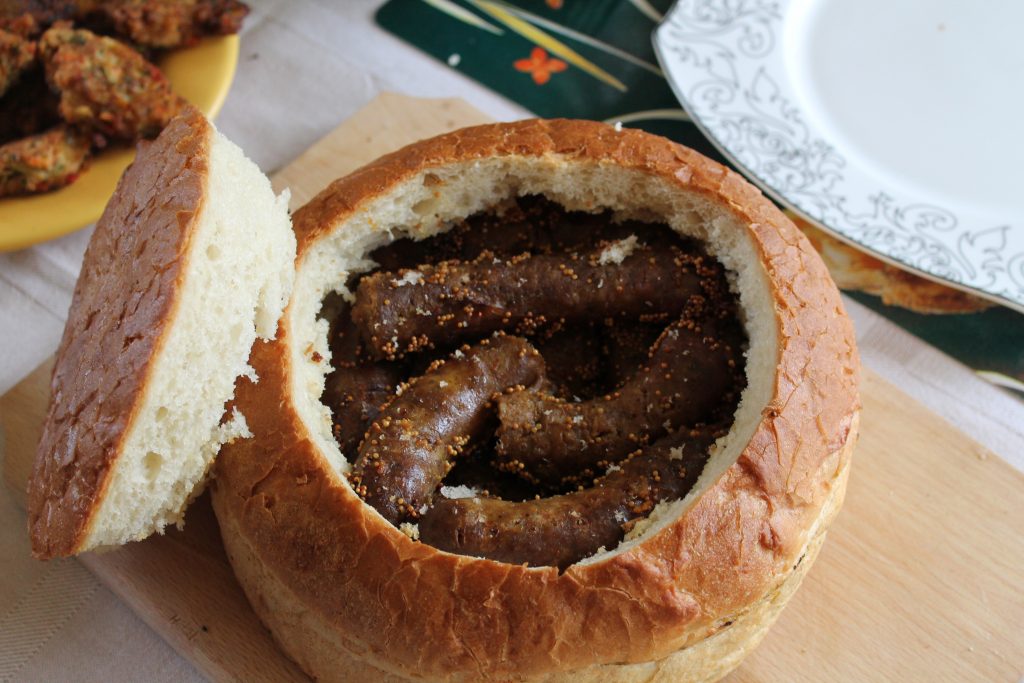 Carnati la cuptor in paine