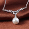 Colier argint 925 elegant perla fata