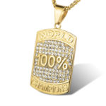 Lant placat aur 100% campion