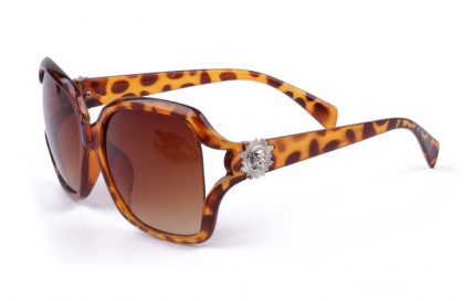 Ochelari de soare leopard print profil