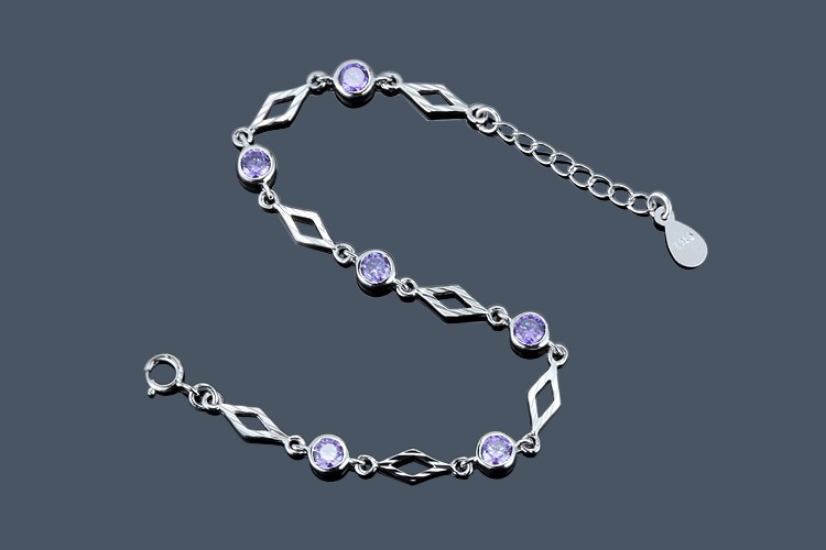 Bratara dama argint 925 zirconiu sus