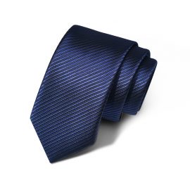 Cravata barbati bleumarin Adams