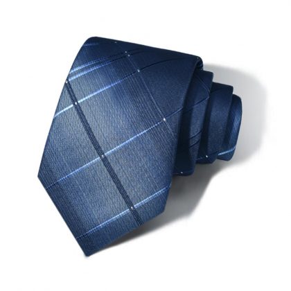 Cravata barbati bleumarin Leonard