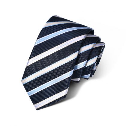 Cravata barbati bleumarin Slade