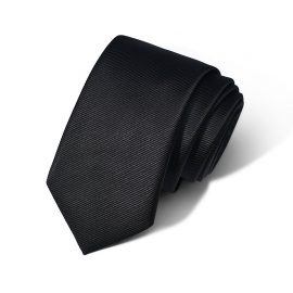 Cravata barbati neagra Tudor