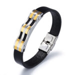 Bratara barbati amuleta otel inoxidabil