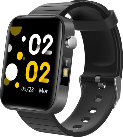 Smartwatch unisex silicon negru