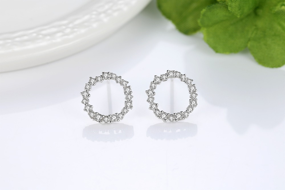 Set argint 925 colier si cercei zirconiu cercei