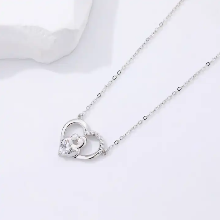 Colier argint 925 Mother love (4)