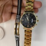 Set pentru barbati ceas si bratara Felipe