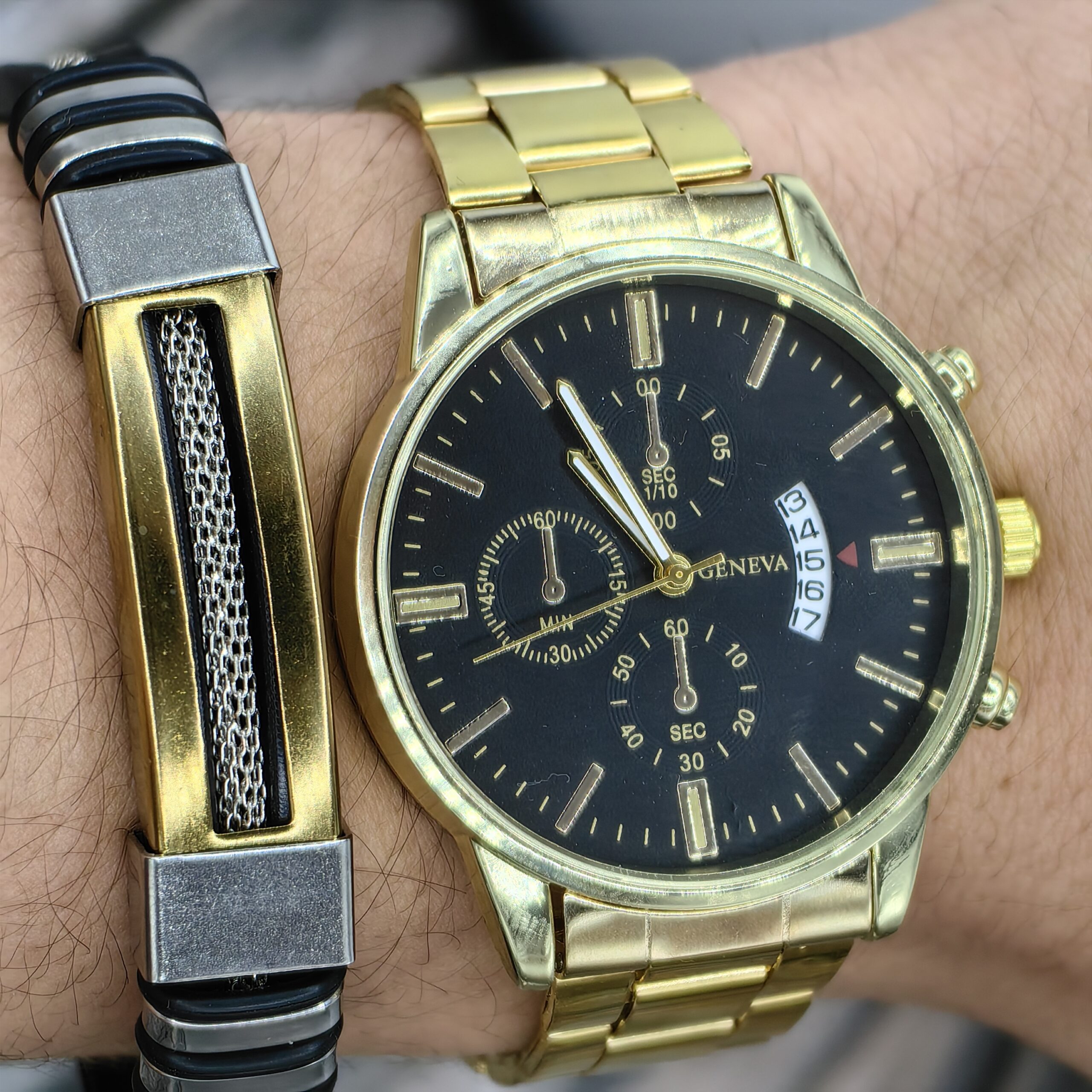 Set pentru barbati ceas si bratara Felipe (2)